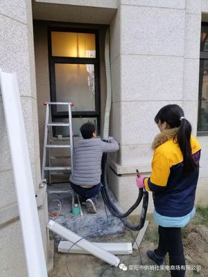 專業(yè)安裝，安心享受——供銷社格力中央空調(diào)安裝服務(wù)圓滿竣工紀實